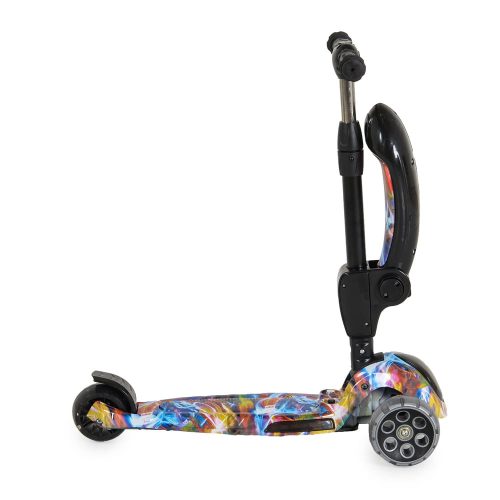 Moni Rumble roller ráülős, átalakítható színes/fekete