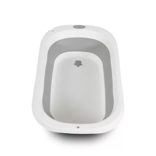 Moni Como összecsukható kád állvánnyal és pelenkázóval szürke