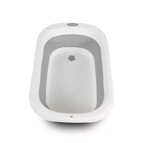 Moni Como összecsukható kád állvánnyal és pelenkázóval szürke