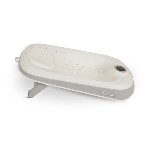 Moni Havana babatartó kádba vízhőmérővel fehér