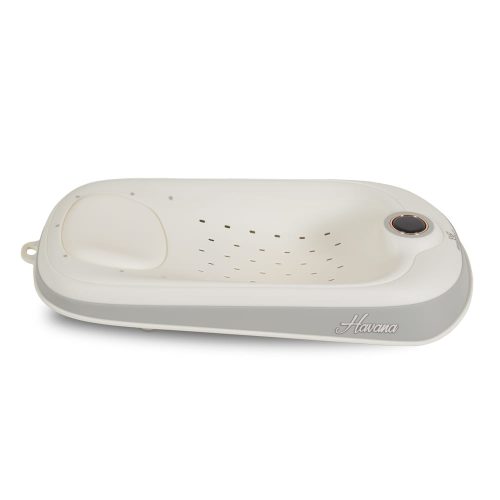 Moni Havana babatartó kádba vízhőmérővel fehér