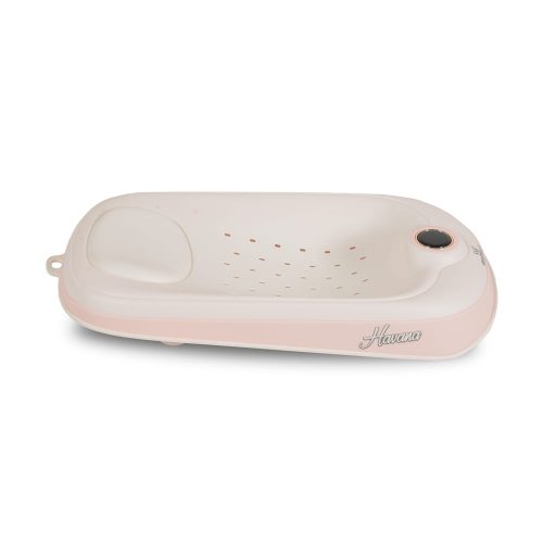 Moni Havana babatartó kádba vízhőmérővel pink