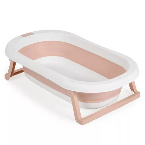 Moni Palma összecsukható kád fürdetőpárnával pink
