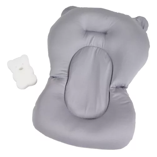 Moni Palma összecsukható kád fürdetőpárnával szürke