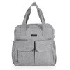 Moni Mivida kismama kézi táska/hátizsák szürke
