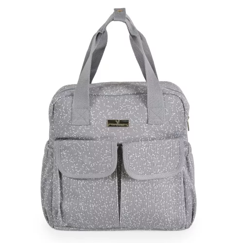 Moni Mivida kismama kézi táska/hátizsák szürke