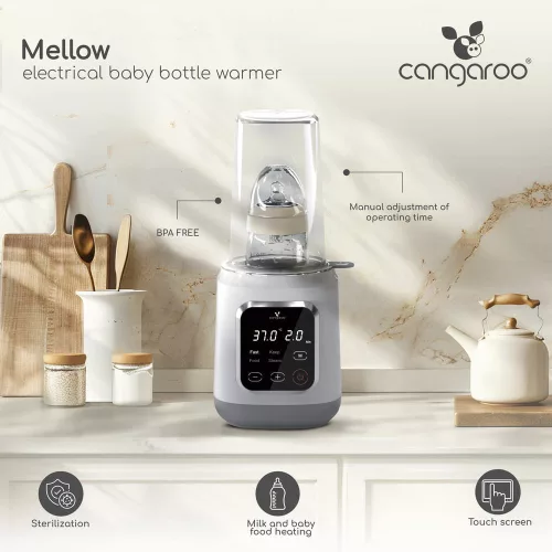 Moni Mellow 4in1 cumisüveg melegítő, sterilizáló, melegen tartó funkcióval fehér