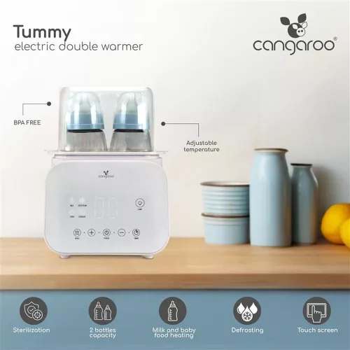 Moni Tummy cumisüveg melegítő felolvasztó funkcióval