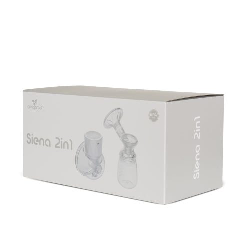 Moni Siena elektromos és kéz nélküli mellszívó 2in1, tölthető, 210ml