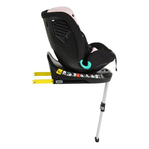 Moni I-protect autós ülés 40-150cm támasztólábbal 360 forgatható pink