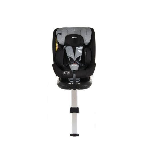 Moni I-protect autós ülés 40-150cm támasztólábbal 360 forgatható steel/szürke