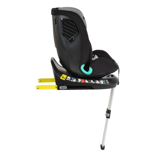 Moni I-protect autós ülés 40-150cm támasztólábbal 360 forgatható steel/szürke