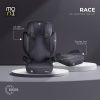 Moni Race autós ülés 100-150 cm ülésmagasítóvá alakítható szürke