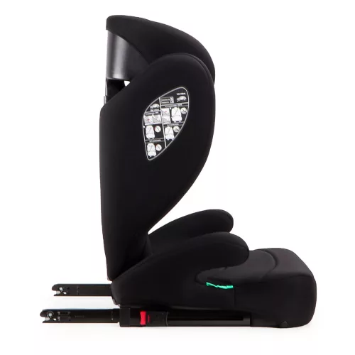 Moni I-race autós ülés 100-150 cm ülésmagasítóvá alakítható fekete