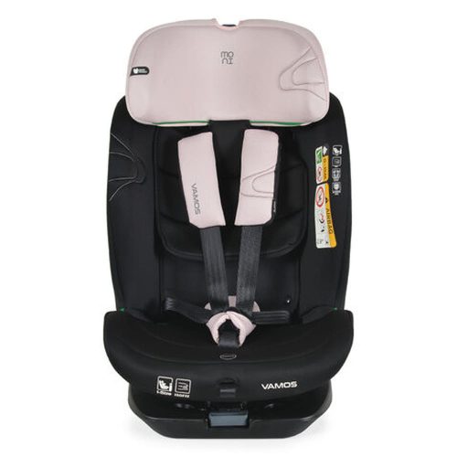 Moni Vamos autós ülés 40-150cm 360 forgatható pink