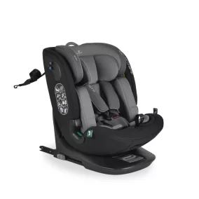   Moni GTS prémium autós ülés 40-150cm SPS, 360fokban forgatható SZÜRKE
