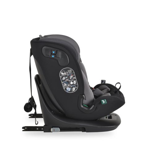 Moni Gts prémium autós ülés 40-150cm sps, 360fokban forgatható szürke