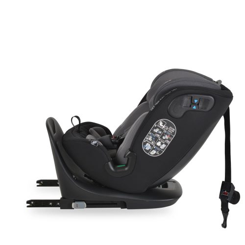 Moni Gts prémium autós ülés 40-150cm sps, 360fokban forgatható szürke