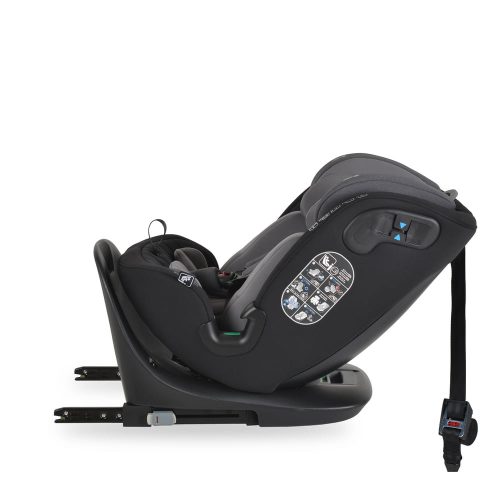 Moni Gts prémium autós ülés 40-150cm sps, 360fokban forgatható szürke