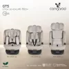 Moni GTS prémium autós ülés 40-150cm SPS, 360fokban forgatható BÉZS
