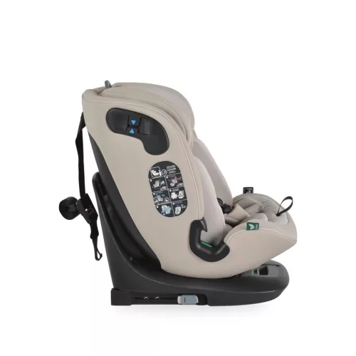 Moni GTS prémium autós ülés 40-150cm SPS, 360fokban forgatható BÉZS