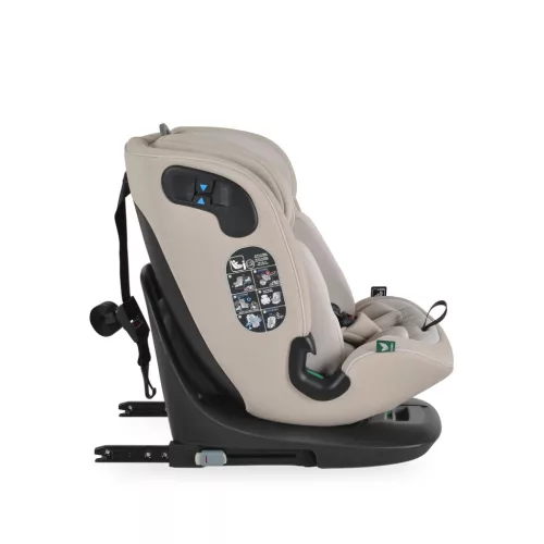 Moni GTS prémium autós ülés 40-150cm SPS, 360fokban forgatható BÉZS