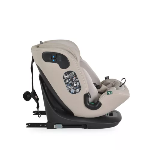 Moni GTS prémium autós ülés 40-150cm SPS, 360fokban forgatható BÉZS