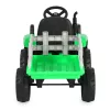 Moni BO DALLAS elektromos traktor trélerrel 12V 140cm ZÖLD