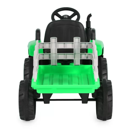 Moni BO DALLAS elektromos traktor trélerrel 12V 140cm ZÖLD