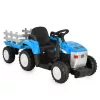 Moni BO DALLAS elektromos traktor trélerrel 12V 140cm KÉK