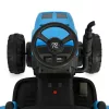 Moni BO DALLAS elektromos traktor trélerrel 12V 140cm KÉK