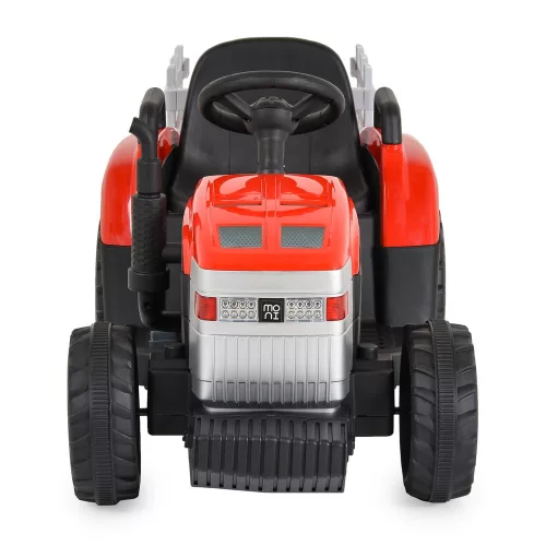 Moni Bo dallas elektromos traktor trélerrel 12v 140cm piros