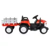 Moni BO DALLAS elektromos traktor trélerrel 12V 140cm PIROS