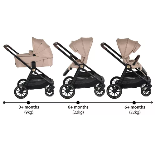 Moni Celebrity multifunkciós 2 részes 2in1 babakocsi szett bézs