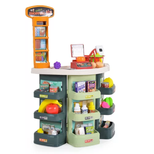 Moni Műanyagjáték szupermarket kiegészítőkkel szett