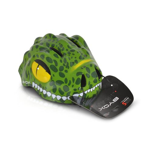 Moni Biciklis sisak dino gyerek tarajos s.zöld