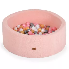 Moni LABDAMEDENCE 200db 5,5cm ARANY labdával RÓZSASZÍN