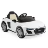 Moni Bo audi r8 spyder elektromos autó 105cm fehér
