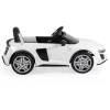 Moni Bo audi r8 spyder elektromos autó 105cm fehér