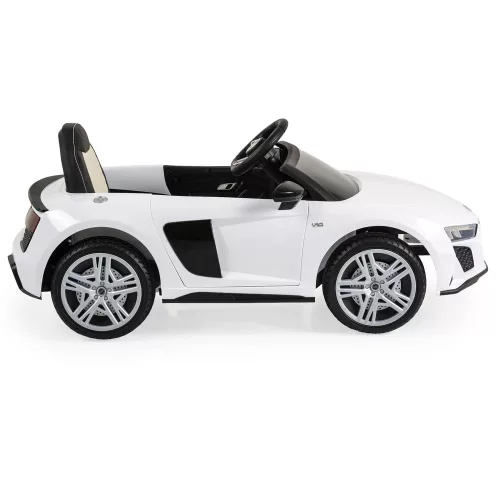 Moni Bo audi r8 spyder elektromos autó 105cm fehér