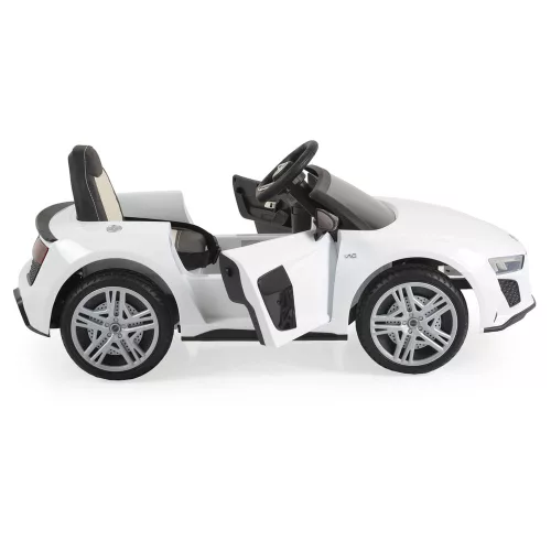 Moni Bo audi r8 spyder elektromos autó 105cm fehér