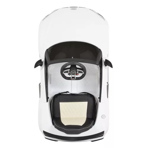 Moni Bo audi r8 spyder elektromos autó 105cm fehér