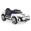 Moni Bo audi rs e-tron 717 police elektromos autó rendőrségi fehér