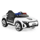 Moni Bo audi rs e-tron 717 police elektromos autó rendőrségi fehér