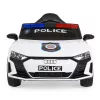 Moni Bo audi rs e-tron 717 police elektromos autó rendőrségi fehér