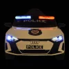 Moni Bo audi rs e-tron 717 police elektromos autó rendőrségi fehér
