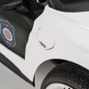 Moni Bo audi rs e-tron 717 police elektromos autó rendőrségi fehér