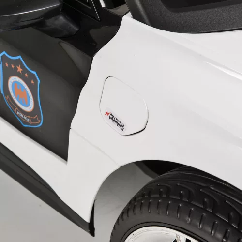 Moni Bo audi rs e-tron 717 police elektromos autó rendőrségi fehér