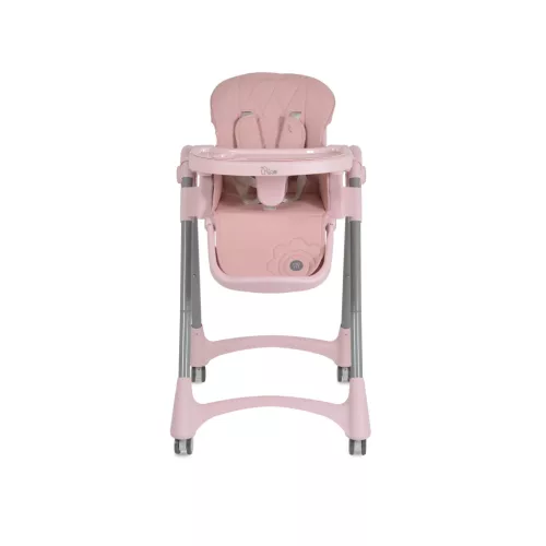 Moni RICO multi etetőszék alsó kosár nélkül, összecsukható PINK