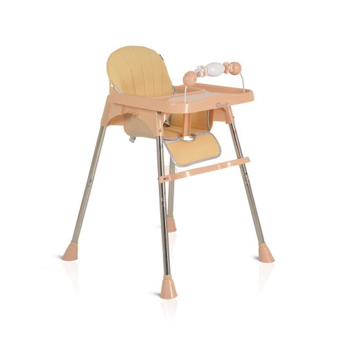 Moni Century etetőszék műanyag játékhíddal bézs